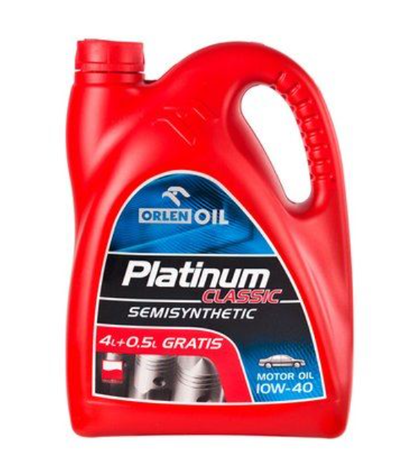 4,5 Liter Platinum Cl. Semisyntetic 10W40 Motoröl Motoroil Mercedes VW Seat