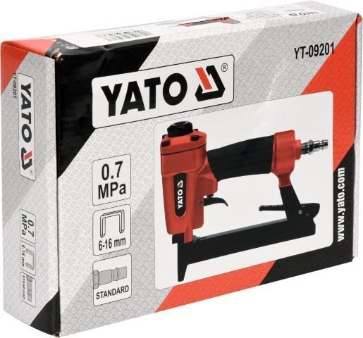 YT-09201 Druckluft-Nagler Tacker für Klammern und Stifte Streifennagler