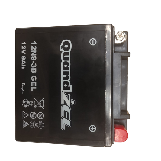 Quand GEL 12N9-3B Motorradbatterie Motorrad 110A 9Ah für Kawasaki H1 Hyosung GF