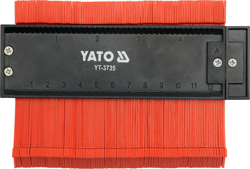 Yato YT-3735 Profillehre Konturenlehre Profilschablone Schablone Messlehre