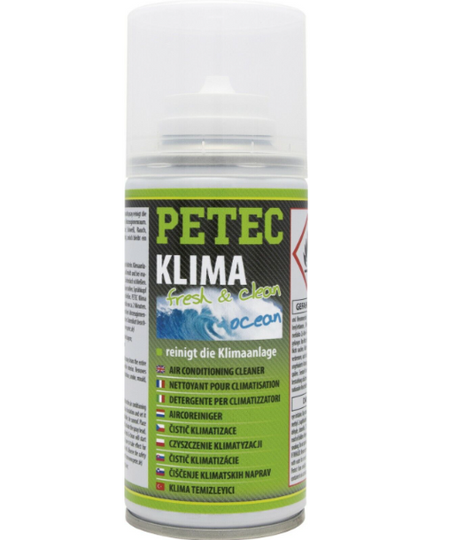 PETEC 71450 Klima fresh & clean Ocean Klimaanlagenreiniger Geruchsentfernung