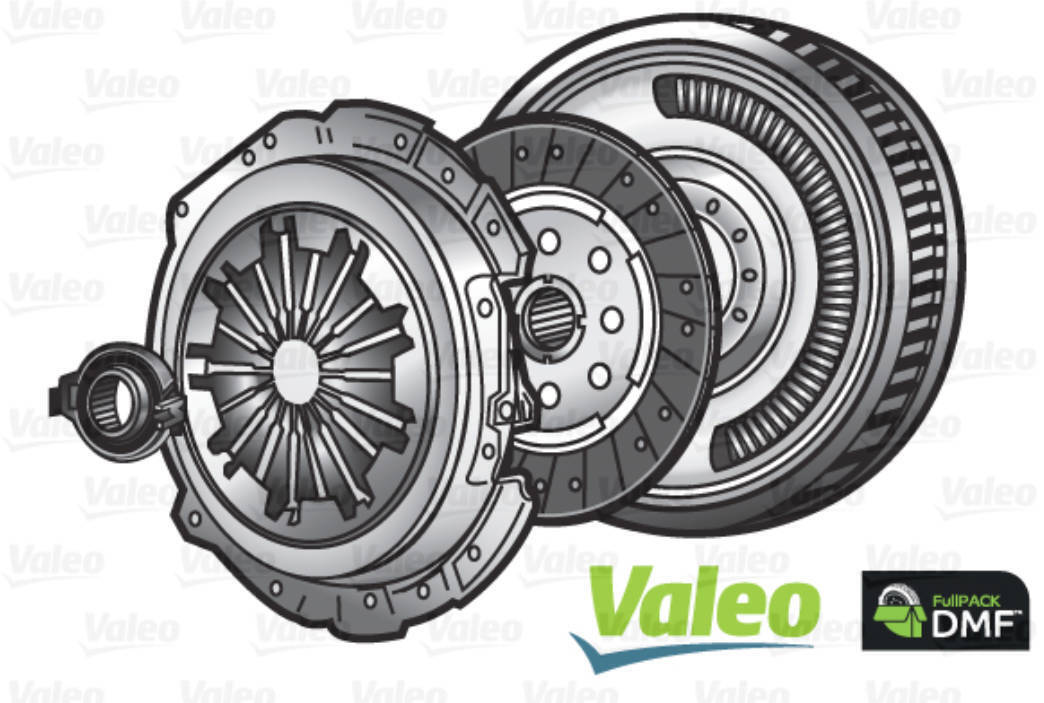 Valeo coupling set+two -mass swing wheel for Peugeot Expert Teepe 2.0 HDI ML6C