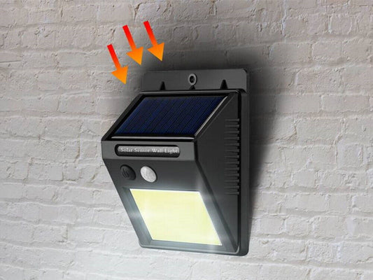 LED solar lamp LTC COB 5W 1000LM 1200mAh lamp spotlight with motion detector