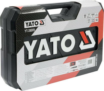 Yato YT-39009 Elektriker Werkzeugkoffer Werkzeugsatz 68Tlg. Werkzeugset Sortiert - Flex-Autoteile