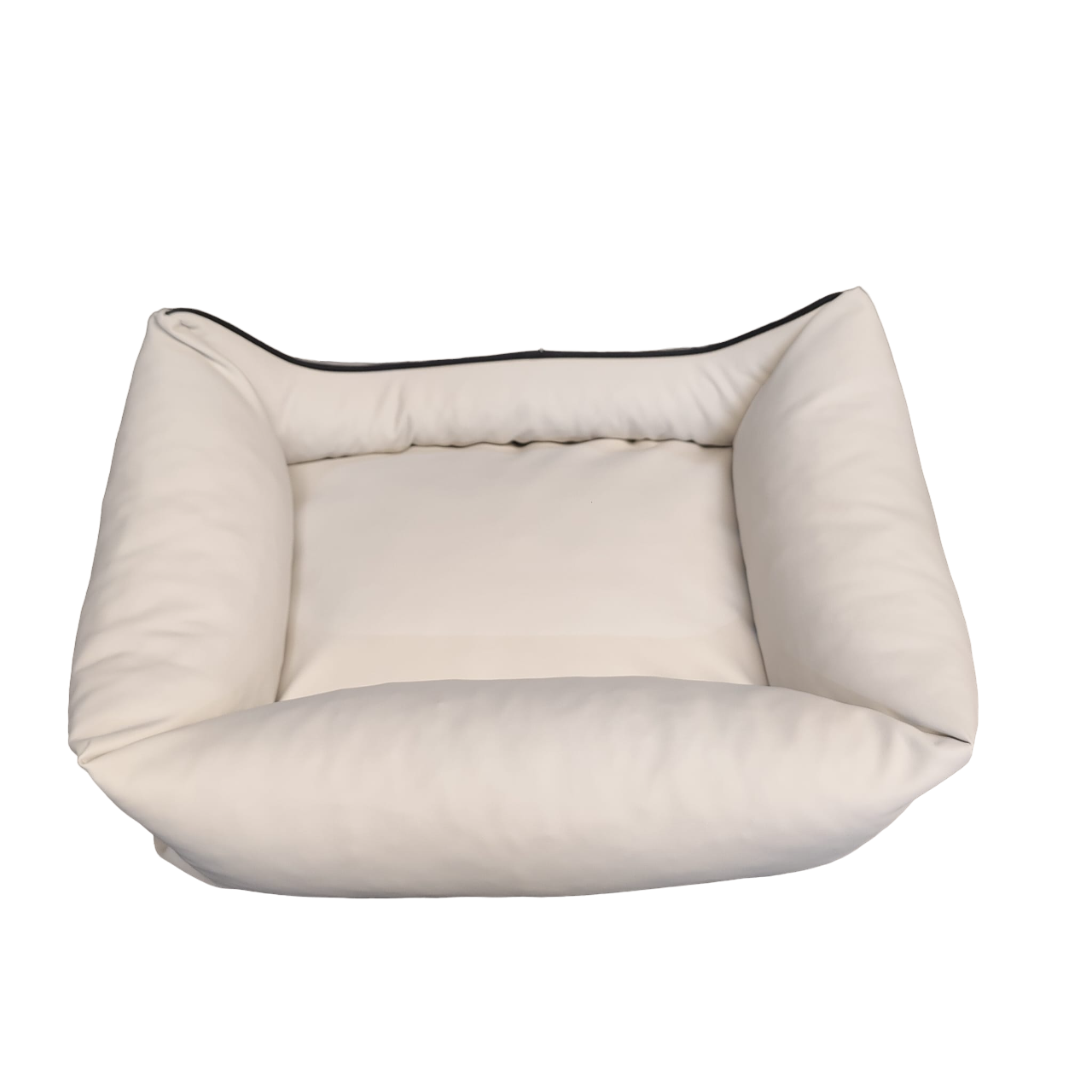 Dog bed dog basket dog pillow dogofa berth berth synthetic leather size. S white