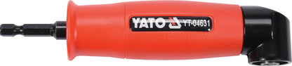 Yato YT-04631 Winkelschrauber Winkelaufsatz 90° Winkelgetriebe Adapter 1/4"
