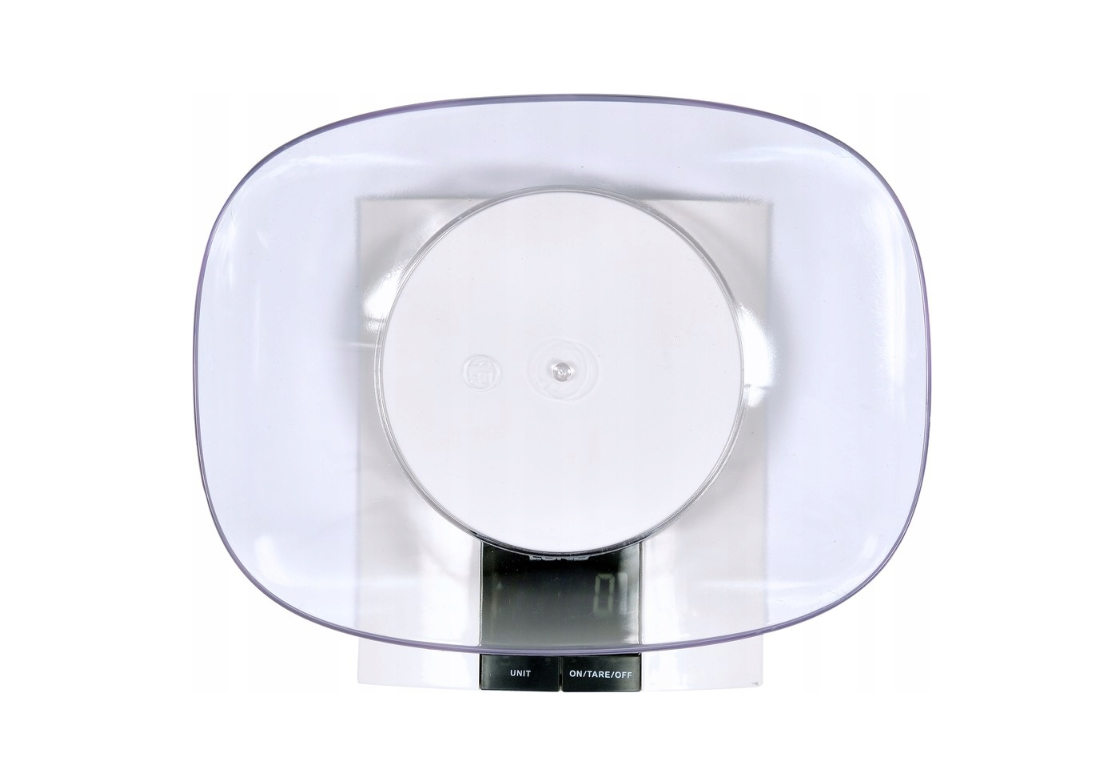 Lund Küchenwaage mit Schüssel Backen Kochen Essen Diät max 3kg Sehr präzise 1g