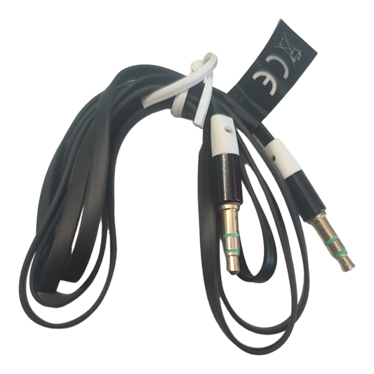 Audio Kabel - Klinkenkabel - 3,5 mm / schwarz/ Klinke Aux Audiokabel