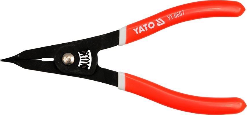 YATO YT-0607 Spreizzange Sprengringzange Zange für Sicherungsring 225mm CrV