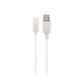 Maxlife USB Kabel 1,0m micro USB 1,0 m 3A weiß Schnellladung Smartfon Handy - Flex-Autoteile
