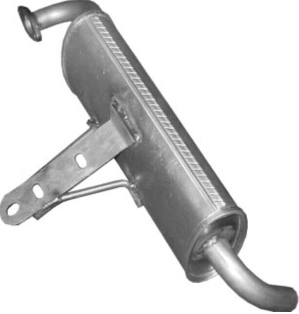 Endschalldämpfer Endtopf Auspuff Abgasanlage für Piaggio Quargo 0.7D 2004