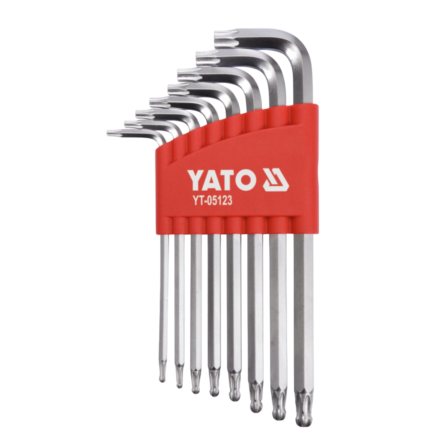 YATO Torx Winkel Schlüsselsatz 8tlg T9 T10 T15 T20 T25 T27 T30 T40 YT-05123