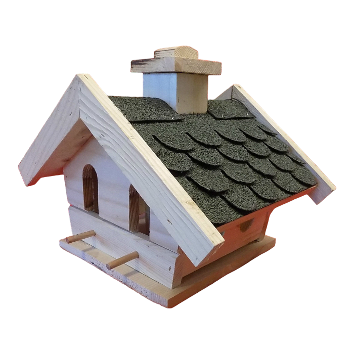 Futterhaus bird house bird villa bird feeder with bitumen feed doser No. 5