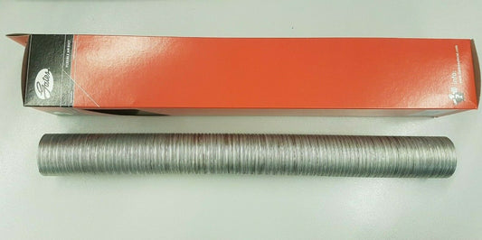 Gates preheating hose Ø 35mm 100cm aluminum heat conduction flex hose car air intake
