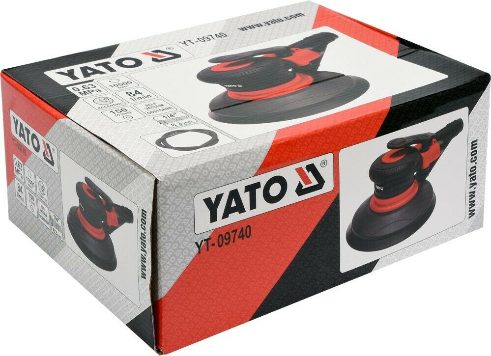 Yato yt-09740 compressed air grinding machine eccentric grinder 150 mm 15 cm Excenter