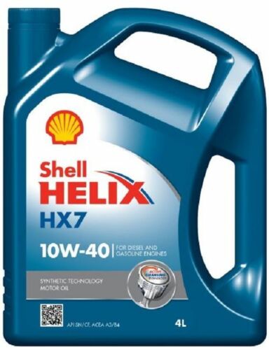 4 Liter Shell Helix Diesel HX7 10W40 Motoröl Motoroel Motoroil Mercedes VW Fiat
