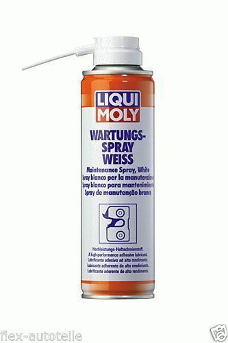 Liqui Moly 2712 Wartungs-Spray weiß 250ml Schmiersstoff Haftsynthese SprühFett