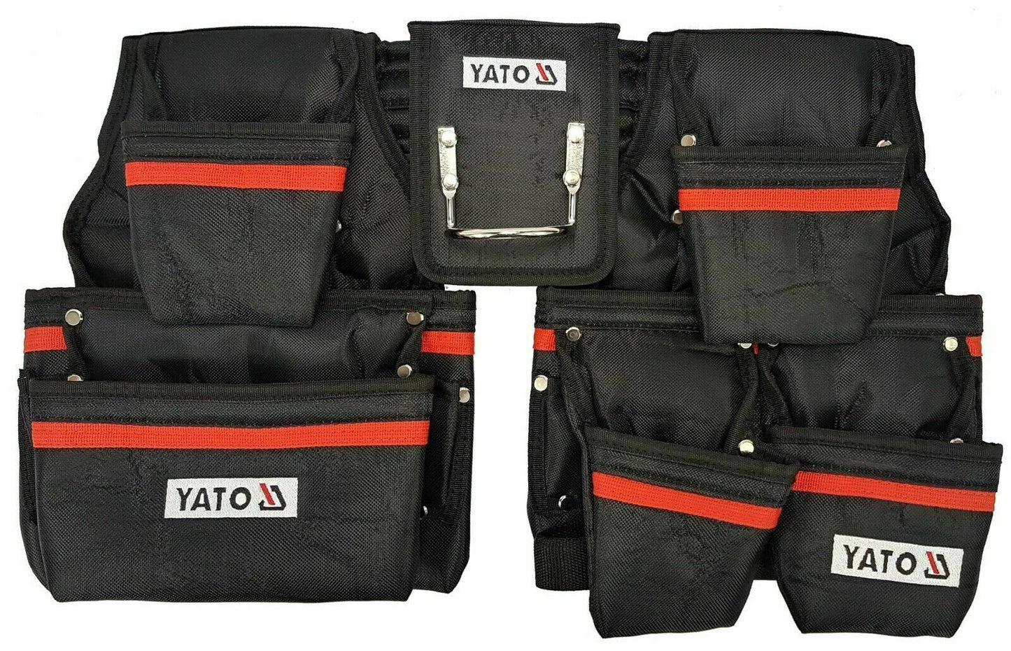 Yato YT-7400 Werkzeuggürtel Gürteltasche 21 Taschen Hammerhalter Werkzeughalter