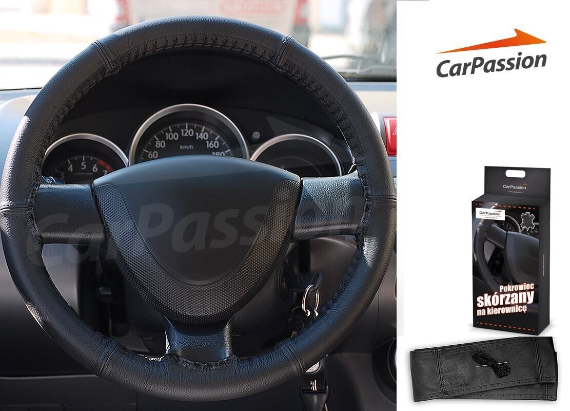 Lenkradbezug MAMMOOTH  39-41cm Leder Bezug Lenkrad Lenkradhülle Lederschutz