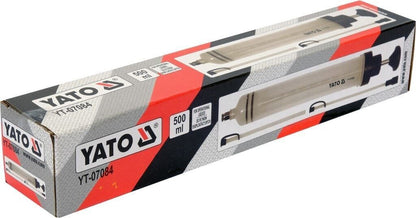 500ml Ölspritze Ölabsaugpumpe Handpumpe Flüssigkeiten Getriebeöl Motor Kfz Auto