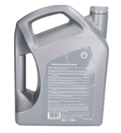 5L Shell Helix HX8 ECT 5W-30 VW T5 504.00 507.00 Mercedes 229.51 229.31 ACEA C3
