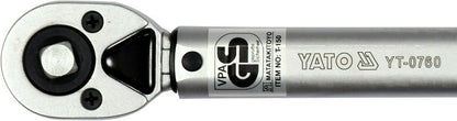YATO YT-0760 Drehmomentschlüssel 1/2" Drehmoment 42-210 Nm Ratsche Schlüssel KFZ