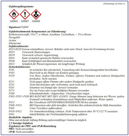 PETEC 70350 Kupferpastenspray 500ml Kupferfett Schmiermittel hitzebeständig 1100