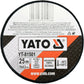 Yato yt-81501 tissue tape textile band kfz cotton insulating tape fleece 19 mm x 25m