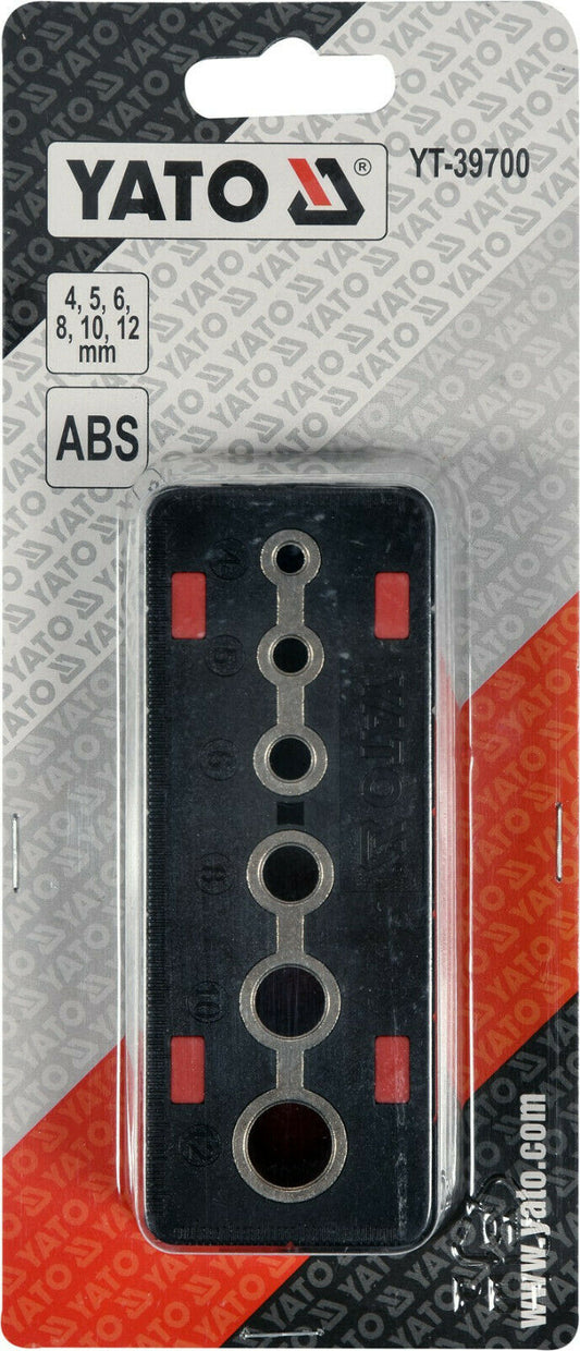 Yato YT-39700 Bohrschablone Bohrlehre Lochreihe Schablone Bohrhilfe Bohrführung - Flex-Autoteile
