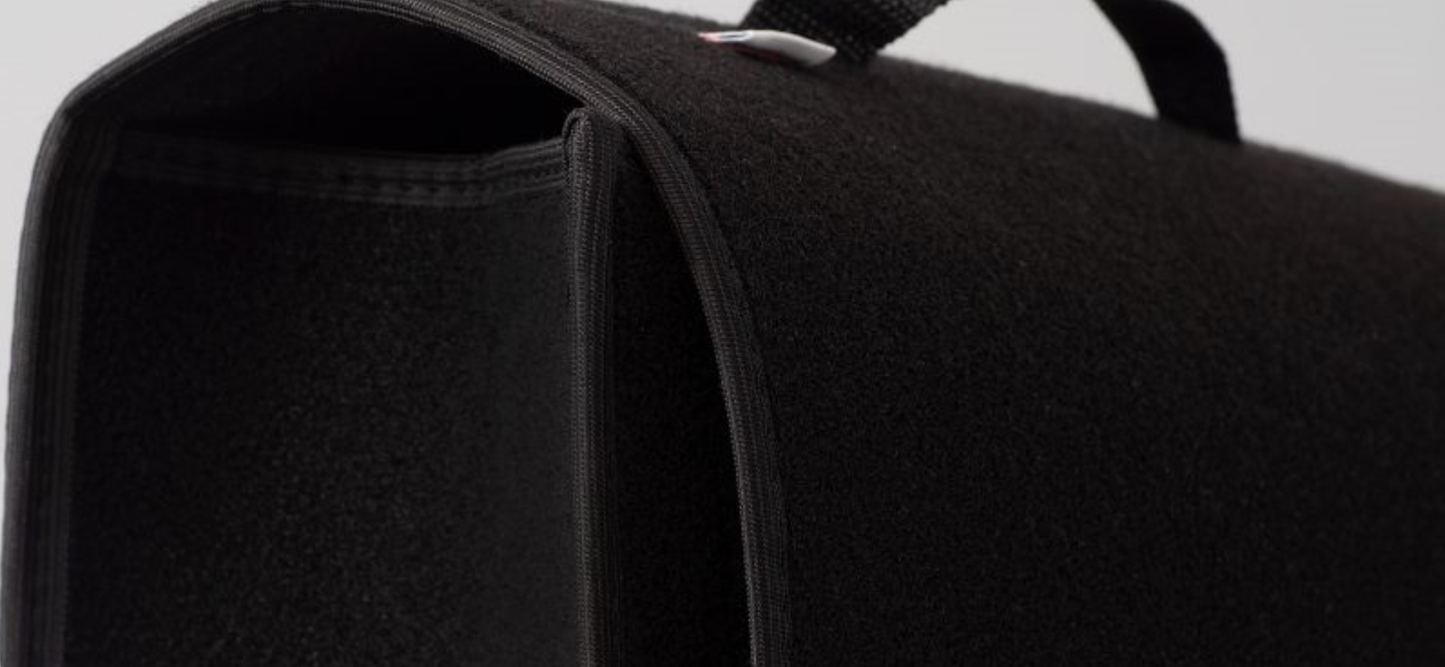 Trunk bag Velcro fastener Staufach felt fabric 55x25x15cm Velcro fastener