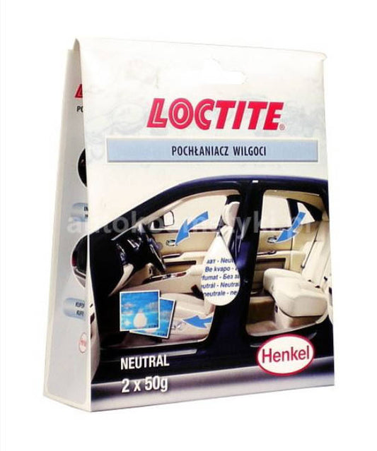 Henkel Loctite humidity Absorber moisture auto car car dehumidifier 2x 50g