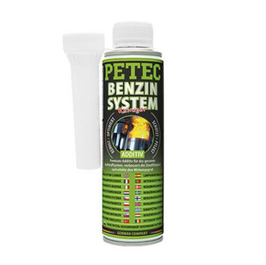 Petec 80750 Benzin System Reiniger cleaner Additiv Benzinmotoren Zusatz 300ml