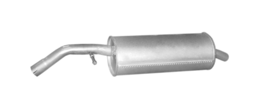 Field silencer Endpuff exhaust at the rear for Citroen Peugeot C3 Plurierl 1007 1.6