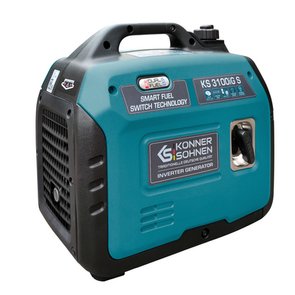 K&S Notstromaggregat Dual LPG GAS Benzin Inverter Stromerzeuger Generator 3,1KW