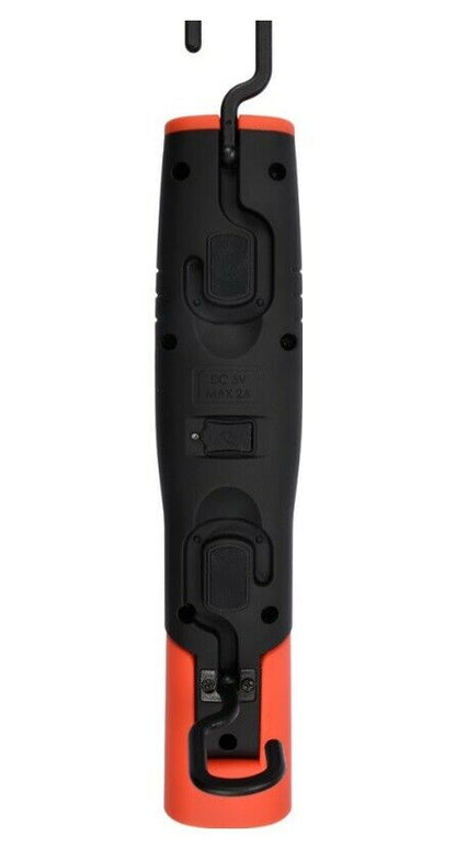YATO Profi LED Arbeitslampe Handlampe Stablampe Werkstattleuchte Magnet Akku USB