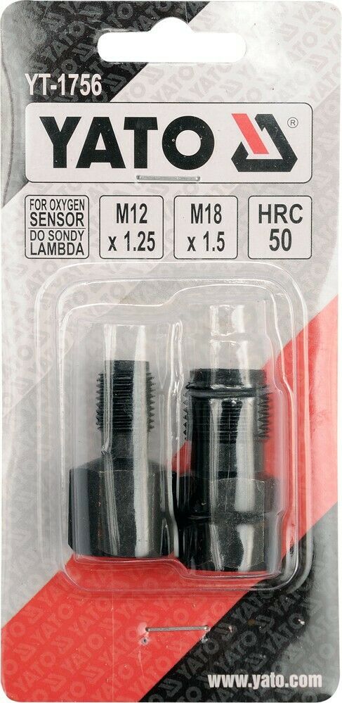 Yato YT-1756 LambdaSonden thread repair set M12x1.25 and M18x1.5