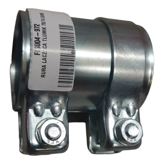 Rohrschelle Rohrverbinder Schelle Auspuff 70x95 mm Rohr Verbinder Doppelschelle