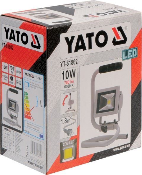 YATO YT-81802 LED Arbeitsscheinwerfer 10W 700lm Scheinwerfer