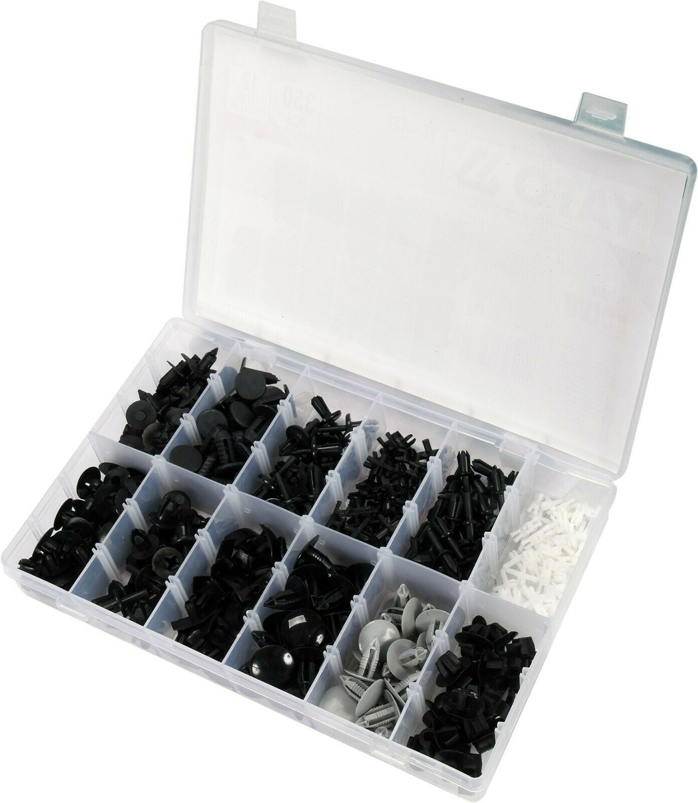 Yato YT-06655 Autoclips Set für Volvo 350Stk. Sortierbox Befestigungsclips Satz - Flex-Autoteile