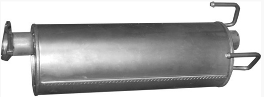 Endschalldämpfer Mittelschalldämpfer Auspuff für Iveco Daily 2.3 3.0 Kasten