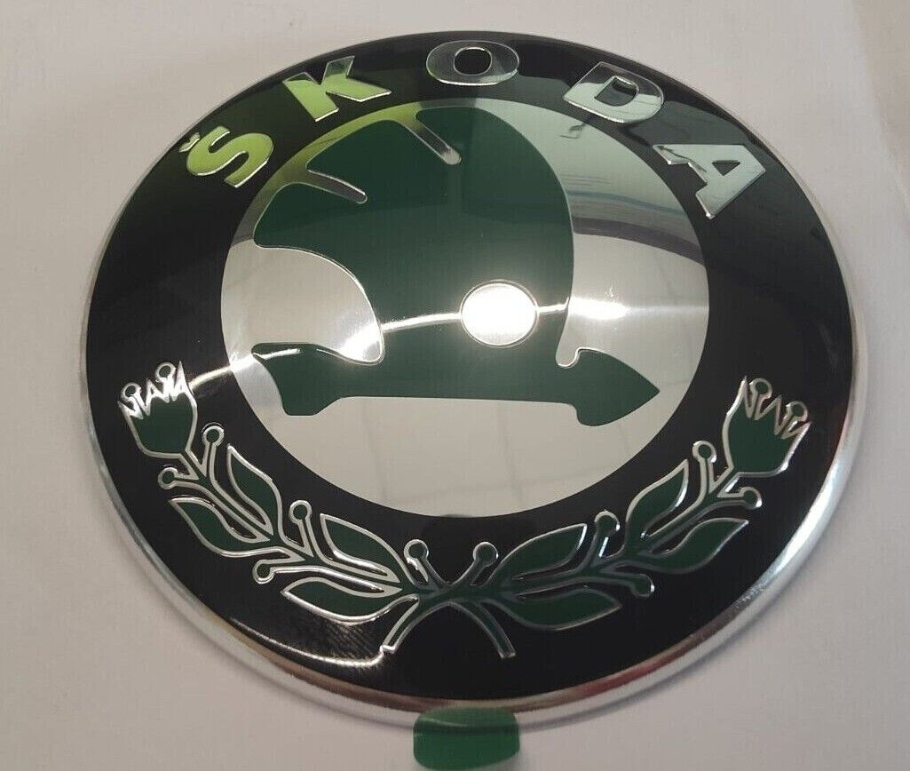 Original Skoda Emblem Logo Motor hood for Skoda Fabia Octavia Roomster Yeti