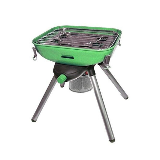 2in1 Camping Gasgrill 44,5 x 35 x 49 cm Campingkocher Tischgrill BBQ Grill Mobil