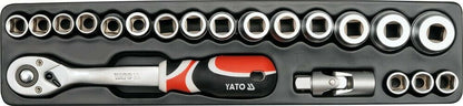 Yato YT-3895 Werkzeugkasten Werkzeugkoffer 63-teilig Werkzeugbox Satz Toolbox - Flex-Autoteile
