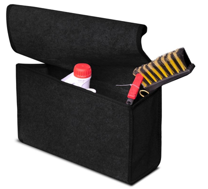 Kofferraumtasche Klett-Befestigung Staufach Filzstoff 55x25x15cm Klettverschluss