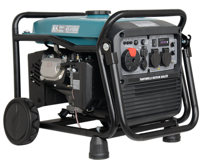 KS Notstromaggregat Benzin Inverter Stromerzeuger Generator 4KW 2x 230V 16A 50Hz - Flex-Autoteile