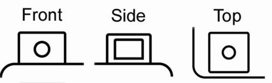 Exide AGM 12-14 Batterie Motorradbatterie 12V 210A 14Ah für MZ/MUZ Ducati BMW