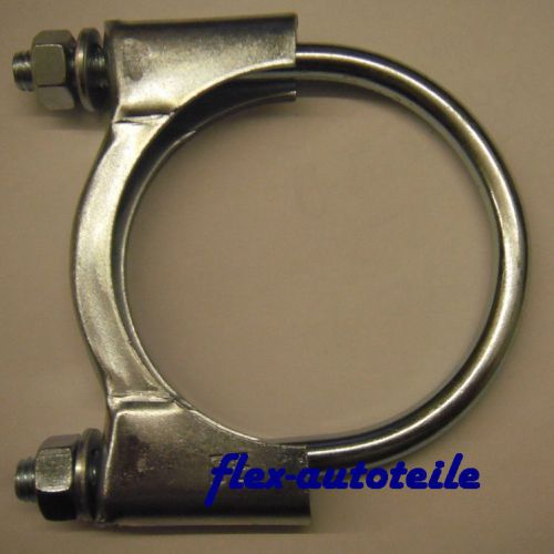 Bosal ironing clamp exhaust clamp pipe clamp clamp exhaust tube M8 x Ø 65 mm