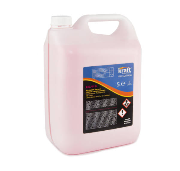 Power concentrate cooler frost protection cooling fluid 5l G12+ Rosa VW Mercedes Ford