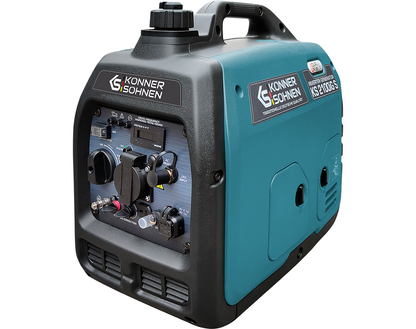 K&S Notstromaggregat Dual LPG GAS Benzin Inverter Stromerzeuger Generator 2KW
