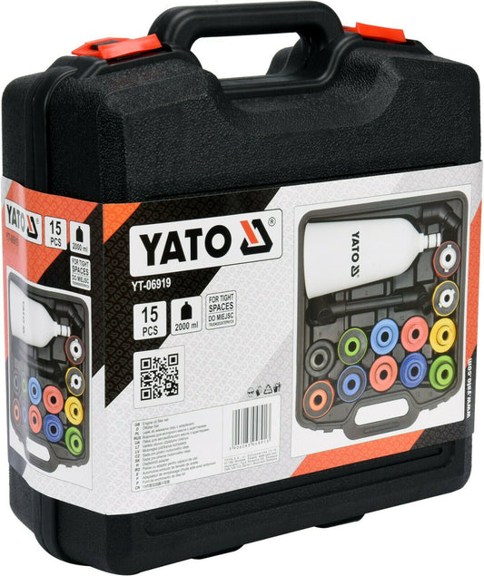 Yato YT-06919 Öltrichter Set Öl Einfüllhilfe für VW Audi Seat Ford Einfüller